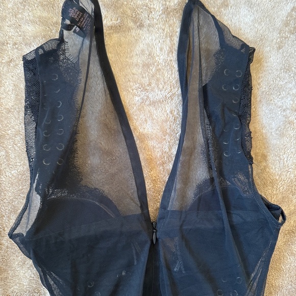 Victoria’s Secret black lace bodysuit - Picture 4 of 7